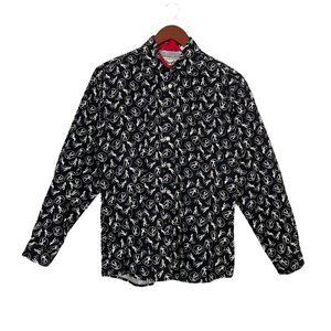 Wrangler Western Wear For Women Long Sleeve- Lasso All Over Print- AOP- Size S